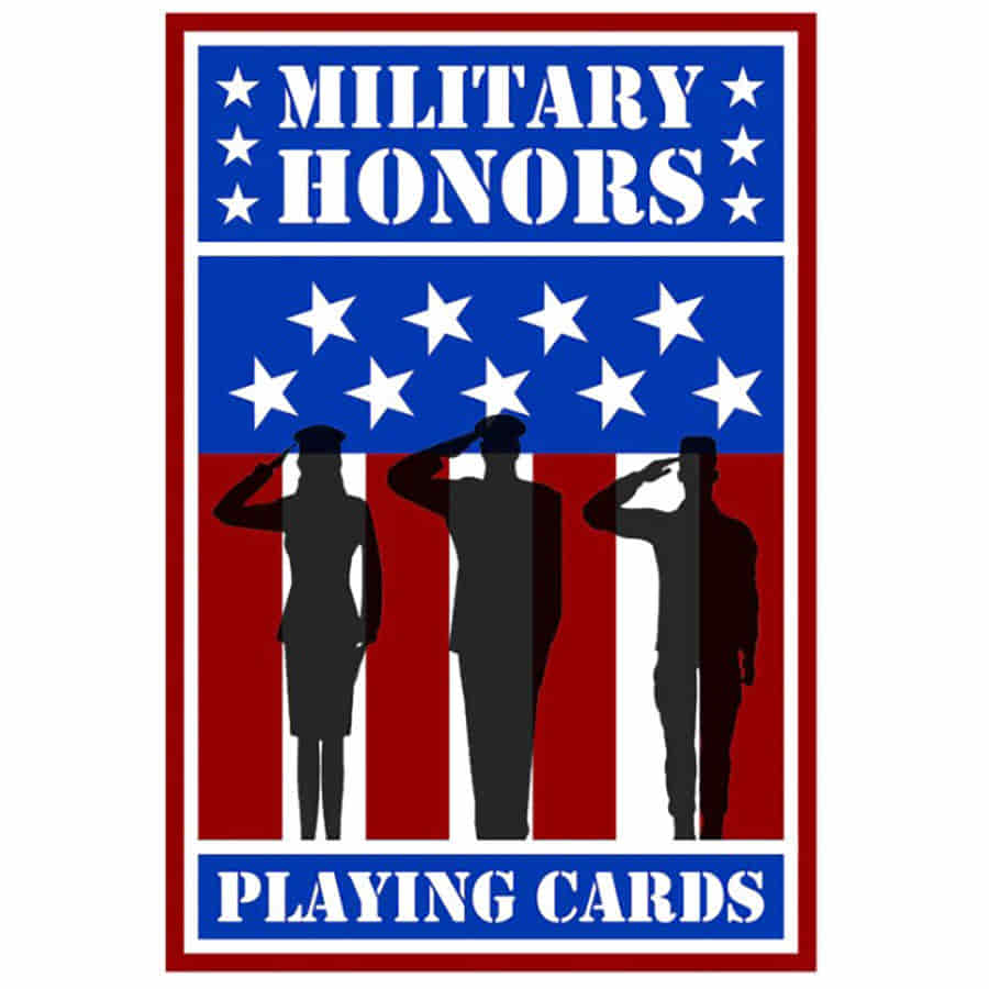 Military Honors Playing Cards | Dragon's Lair Comics and Fantasy Houston TX