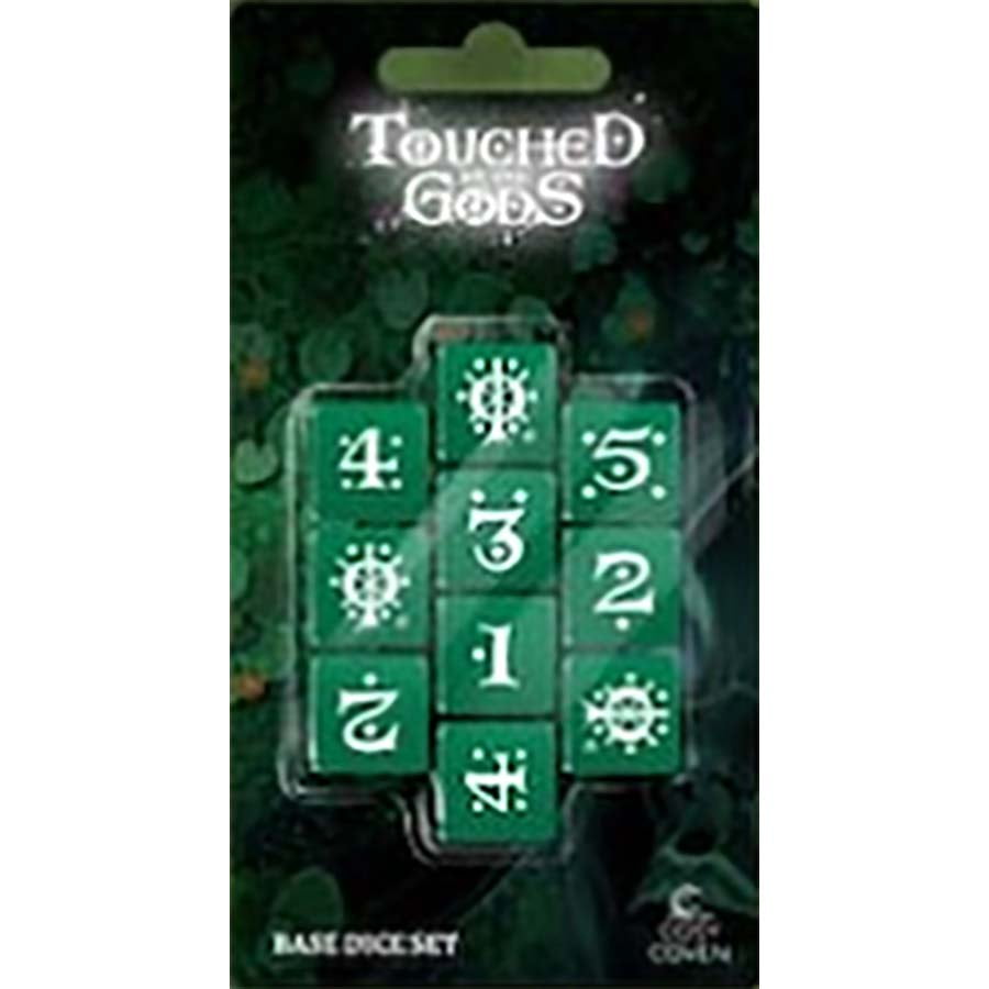 Touched By The Gods RPG: BASE DICE SET | Dragon's Lair Comics and Fantasy Houston TX