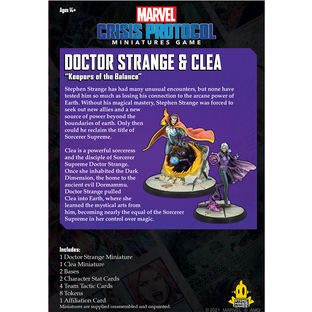 Marvel Crisis Protocol: Doctor Strange and Clea | Dragon's Lair Comics and Fantasy Houston TX