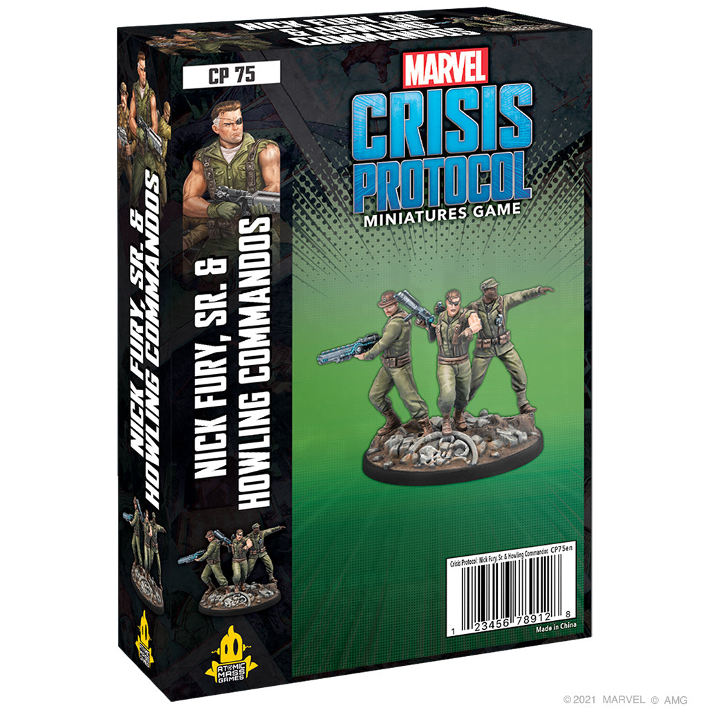 Marvel Crisis Protocol: Nick Fury, Sr. and Howling Commandos | Dragon's Lair Comics and Fantasy Houston TX