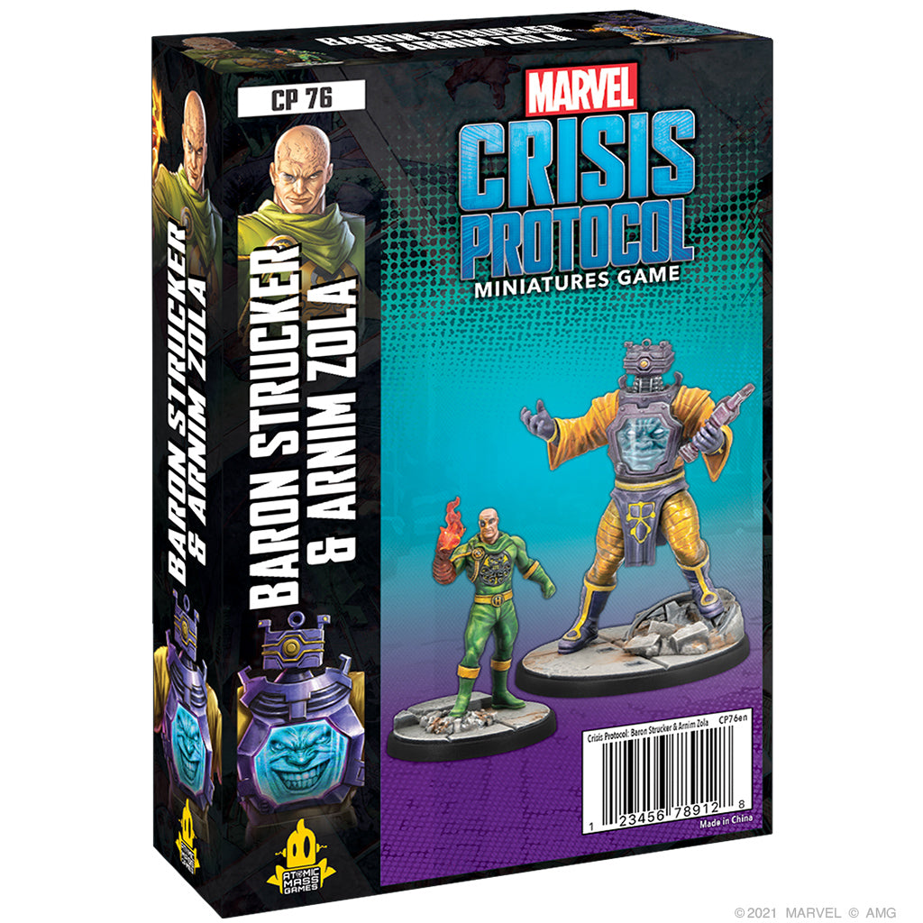 Marvel Crisis Protocol: Baron Strucker and Arnim Zola | Dragon's Lair Comics and Fantasy Houston TX