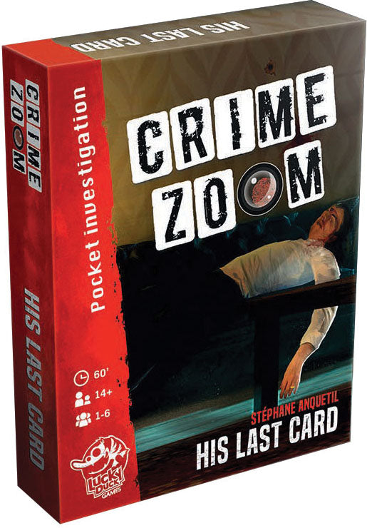 Crime Zoom: His Last Card | Dragon's Lair Comics and Fantasy Houston TX