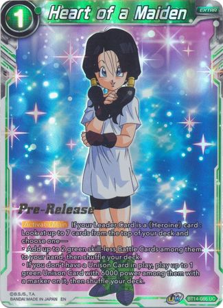 Heart of a Maiden (BT14-086) [Cross Spirits Prerelease Promos] | Dragon's Lair Comics and Fantasy Houston TX