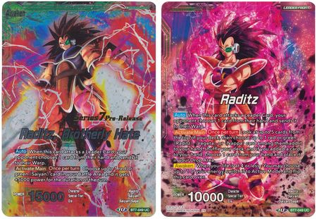 Raditz // Raditz, Brotherly Hate (BT7-049_PR) [Assault of the Saiyans Prerelease Promos] | Dragon's Lair Comics and Fantasy Houston TX