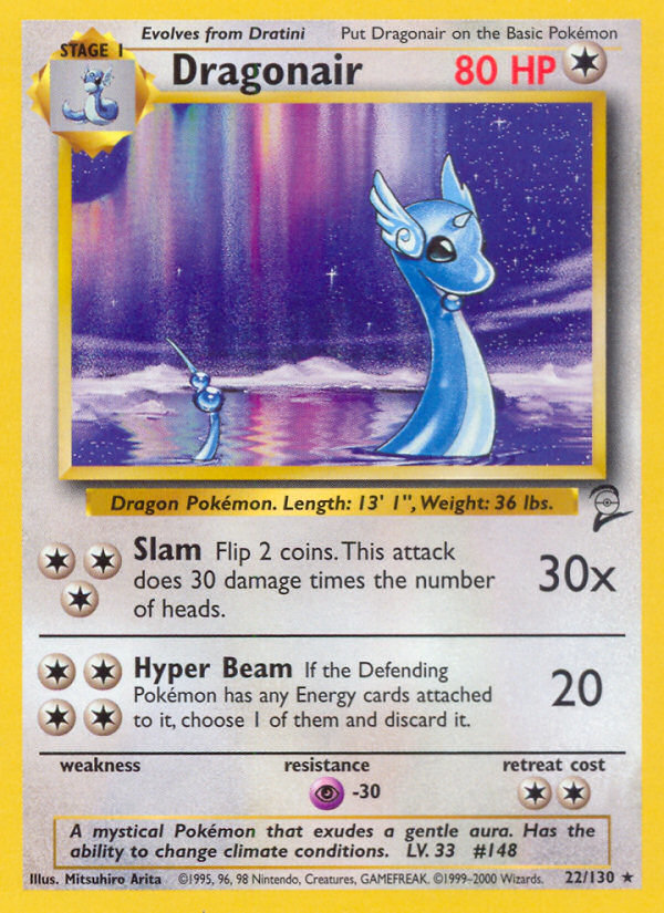 Dragonair (22/130) [Base Set 2] | Dragon's Lair Comics and Fantasy Houston TX