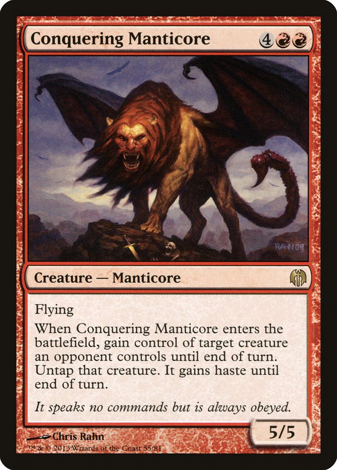 Conquering Manticore [Duel Decks: Heroes vs. Monsters] | Dragon's Lair Comics and Fantasy Houston TX