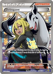 Delinquent (98b/122) (Full Art) (Alternate Art Promo) [XY: BREAKpoint] | Dragon's Lair Comics and Fantasy Houston TX