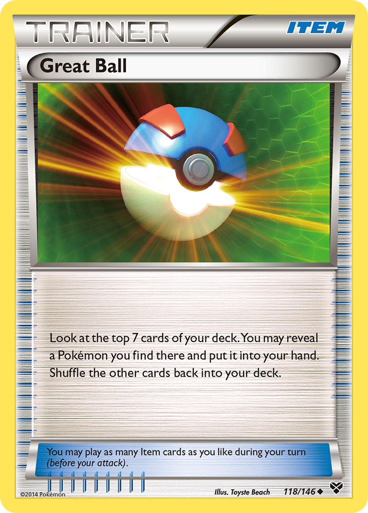 Great Ball (118/146) [XY: Base Set] | Dragon's Lair Comics and Fantasy Houston TX