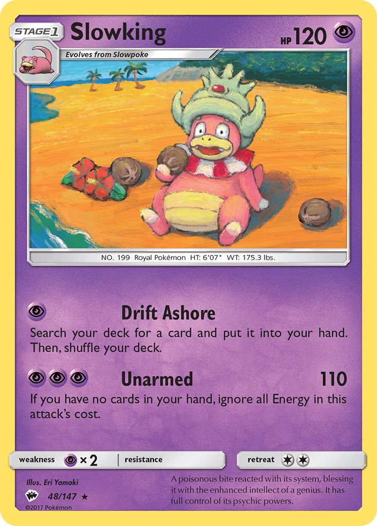 Slowking (48/147) [Sun & Moon: Burning Shadows] | Dragon's Lair Comics and Fantasy Houston TX