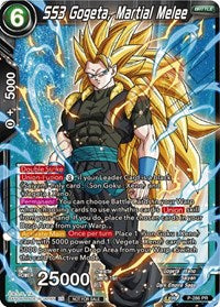 SS3 Gogeta, Martial Melee (Unison Warrior Series Tournament Pack Vol.3) (P-286) [Tournament Promotion Cards] | Dragon's Lair Comics and Fantasy Houston TX