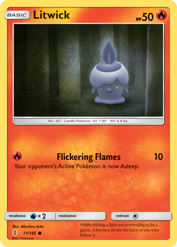 Litwick (11/145) [Sun & Moon: Guardians Rising] | Dragon's Lair Comics and Fantasy Houston TX