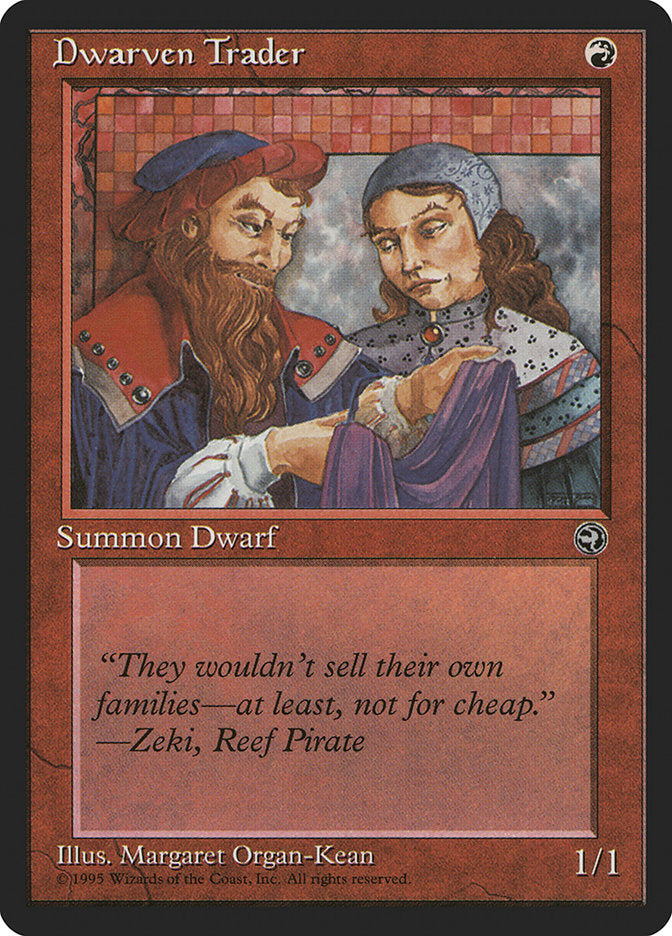 Dwarven Trader (Zeki Flavor Text) [Homelands] | Dragon's Lair Comics and Fantasy Houston TX