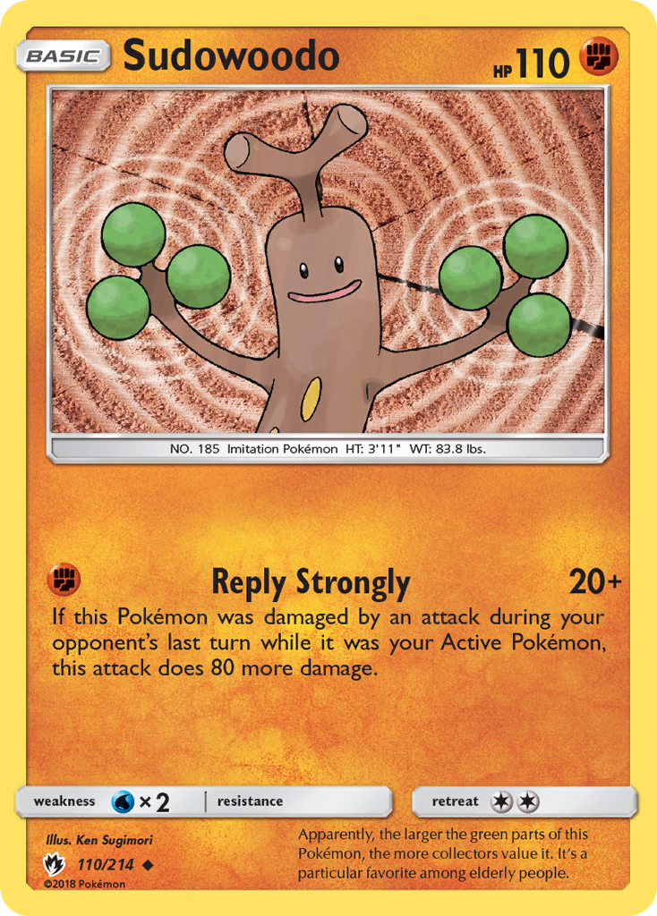 Sudowoodo (110/214) [Sun & Moon: Lost Thunder] | Dragon's Lair Comics and Fantasy Houston TX