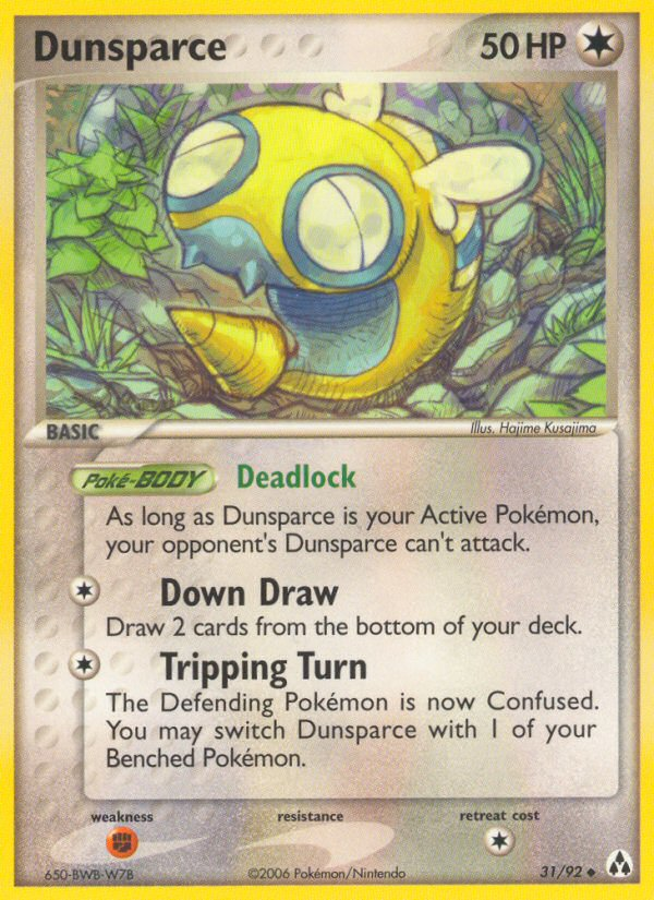 Dunsparce (31/92) [EX: Legend Maker] | Dragon's Lair Comics and Fantasy Houston TX