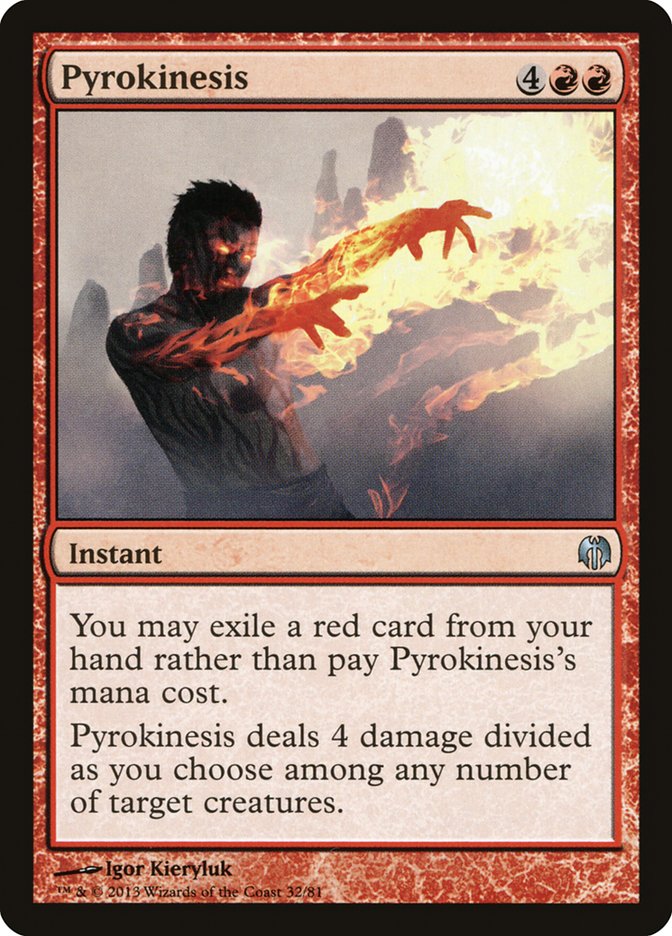 Pyrokinesis [Duel Decks: Heroes vs. Monsters] | Dragon's Lair Comics and Fantasy Houston TX