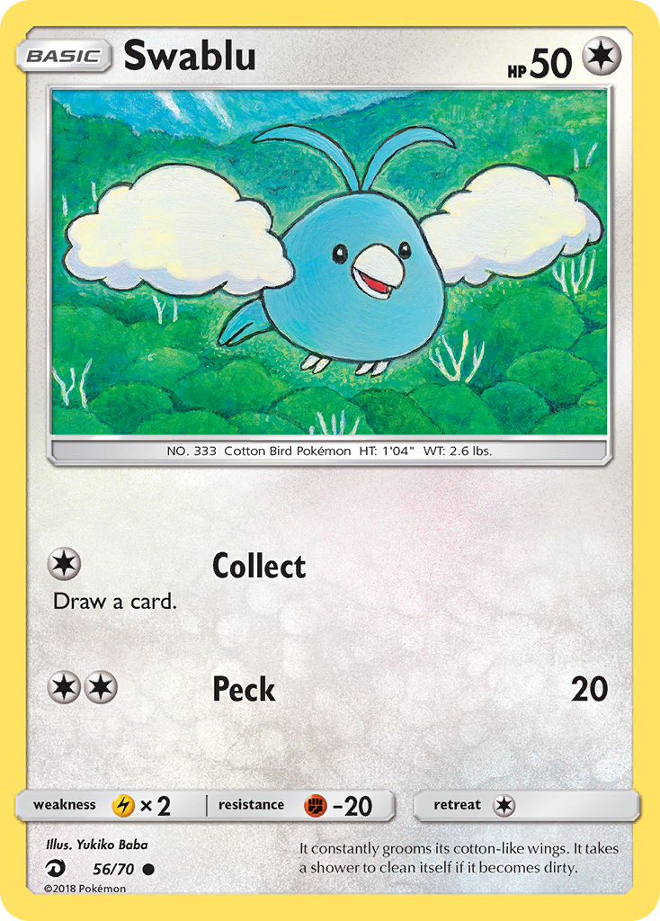 Swablu (56/70) [Sun & Moon: Dragon Majesty] | Dragon's Lair Comics and Fantasy Houston TX