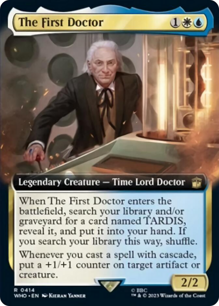 The First Doctor (Extended Art) [Doctor Who] | Dragon's Lair Comics and Fantasy Houston TX