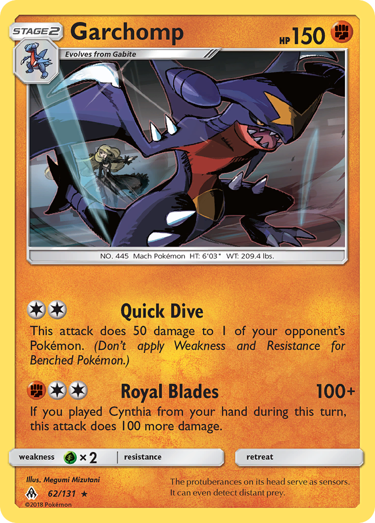 Garchomp (62/131) [Sun & Moon: Forbidden Light] | Dragon's Lair Comics and Fantasy Houston TX