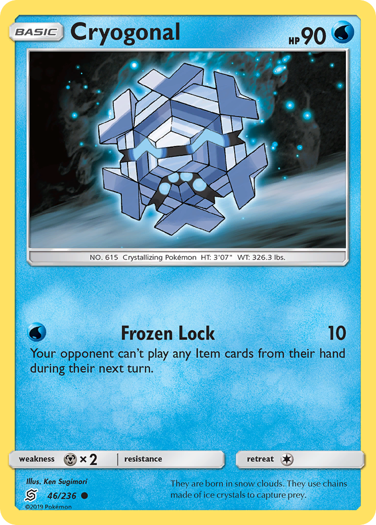 Cryogonal (46/236) [Sun & Moon: Unified Minds] | Dragon's Lair Comics and Fantasy Houston TX