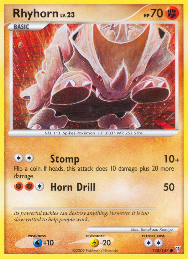 Rhyhorn (122/147) [Platinum: Supreme Victors] | Dragon's Lair Comics and Fantasy Houston TX