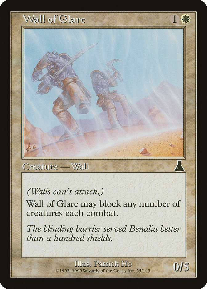 Wall of Glare [Urza's Destiny] | Dragon's Lair Comics and Fantasy Houston TX