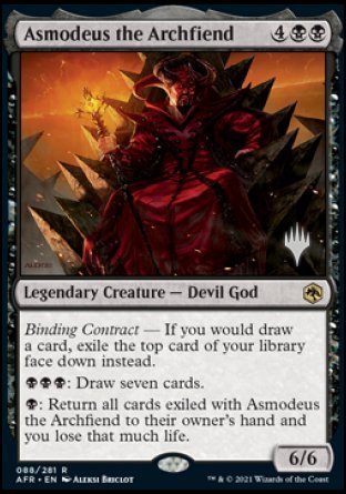 Asmodeus the Archfiend (Promo Pack) [Dungeons & Dragons: Adventures in the Forgotten Realms Promos] | Dragon's Lair Comics and Fantasy Houston TX