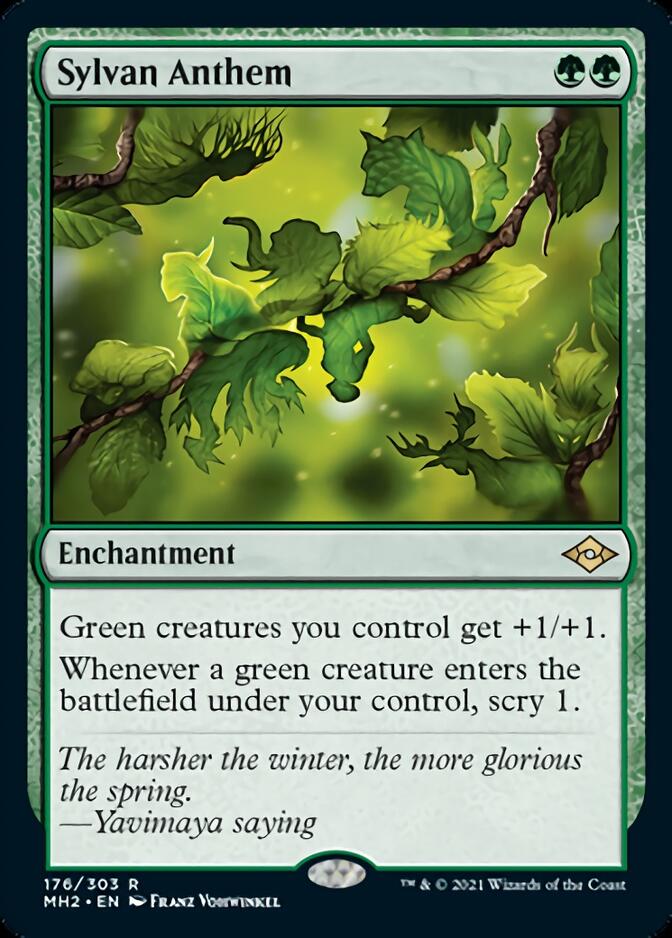 Sylvan Anthem [Modern Horizons 2] | Dragon's Lair Comics and Fantasy Houston TX