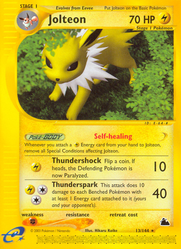 Jolteon (13/144) [Skyridge] | Dragon's Lair Comics and Fantasy Houston TX