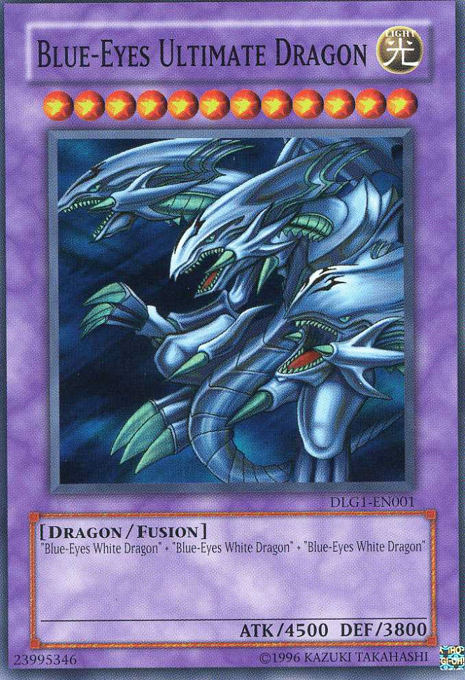 Blue-Eyes Ultimate Dragon [DLG1-EN001] Super Rare | Dragon's Lair Comics and Fantasy Houston TX