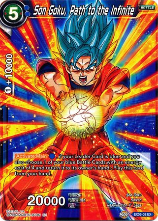 Son Goku, Path to the Infinite (EX06-08) [Special Anniversary Set] | Dragon's Lair Comics and Fantasy Houston TX