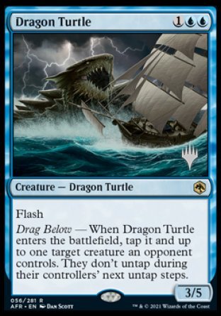 Dragon Turtle (Promo Pack) [Dungeons & Dragons: Adventures in the Forgotten Realms Promos] | Dragon's Lair Comics and Fantasy Houston TX