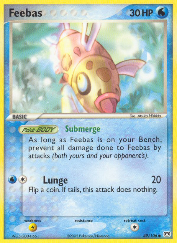 Feebas (49/106) [EX: Emerald] | Dragon's Lair Comics and Fantasy Houston TX