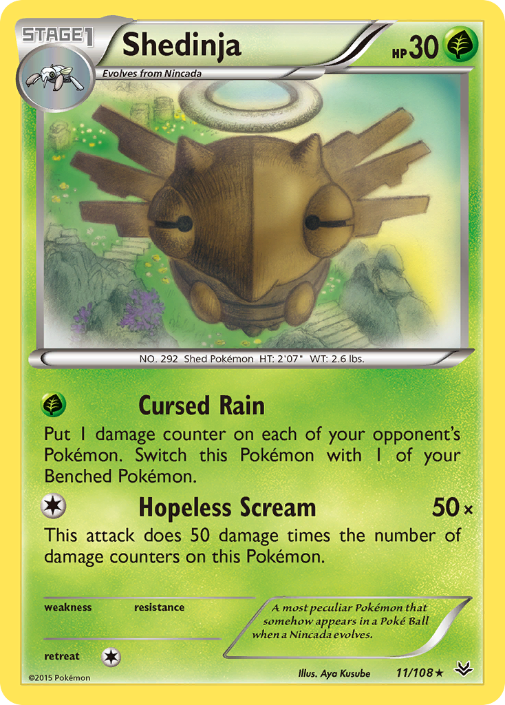 Shedinja (11/108) [XY: Roaring Skies] | Dragon's Lair Comics and Fantasy Houston TX