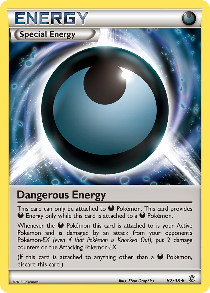 Dangerous Energy (82/98) [XY: Ancient Origins] | Dragon's Lair Comics and Fantasy Houston TX