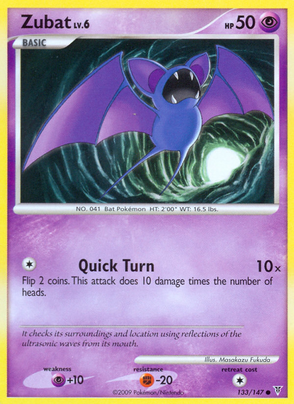 Zubat (133/147) [Platinum: Supreme Victors] | Dragon's Lair Comics and Fantasy Houston TX