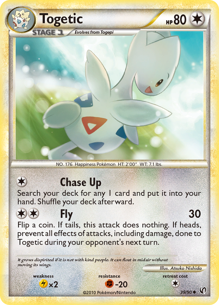 Togetic (39/90) [HeartGold & SoulSilver: Undaunted] | Dragon's Lair Comics and Fantasy Houston TX