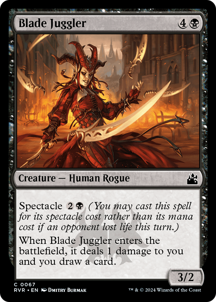 Blade Juggler [Ravnica Remastered] | Dragon's Lair Comics and Fantasy Houston TX