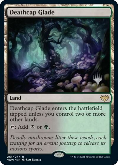 Deathcap Glade (Promo Pack) [Innistrad: Crimson Vow Promos] | Dragon's Lair Comics and Fantasy Houston TX