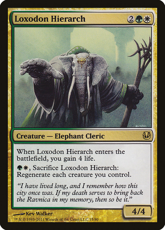 Loxodon Hierarch [Duel Decks: Ajani vs. Nicol Bolas] | Dragon's Lair Comics and Fantasy Houston TX