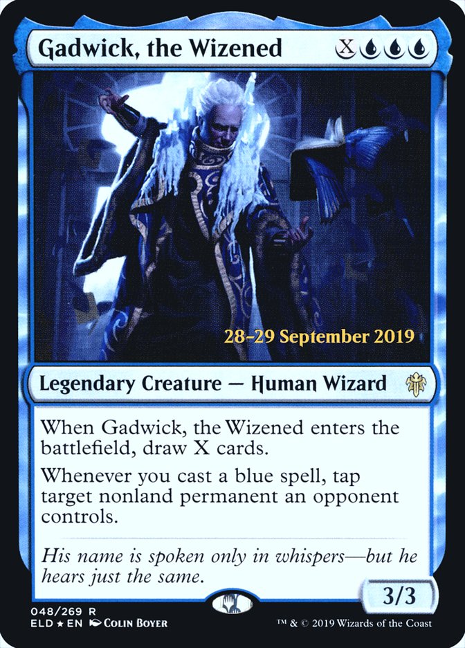 Gadwick, the Wizened [Throne of Eldraine Prerelease Promos] | Dragon's Lair Comics and Fantasy Houston TX