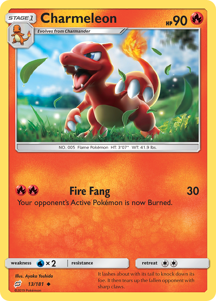 Charmeleon (13/181) [Sun & Moon: Team Up] | Dragon's Lair Comics and Fantasy Houston TX