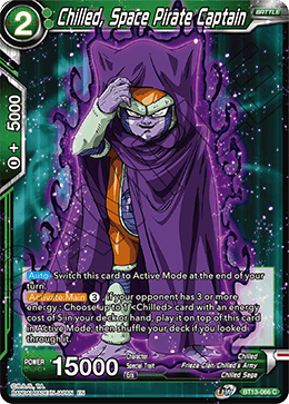 Chilled, Space Pirate Captain (Common) (BT13-066) [Supreme Rivalry] | Dragon's Lair Comics and Fantasy Houston TX