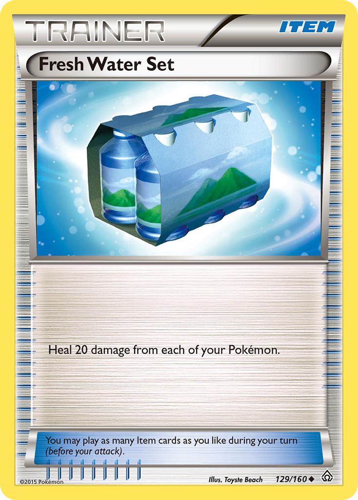 Fresh Water Set (129/160) [XY: Primal Clash] | Dragon's Lair Comics and Fantasy Houston TX