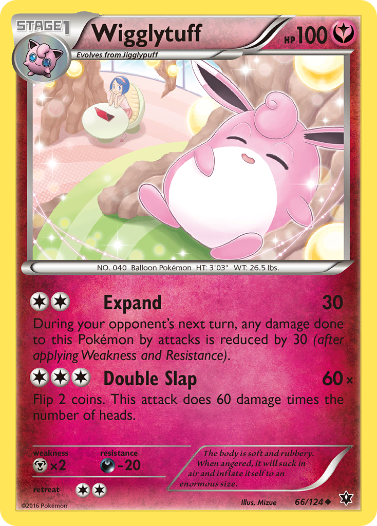 Wigglytuff (66/124) [XY: Fates Collide] | Dragon's Lair Comics and Fantasy Houston TX