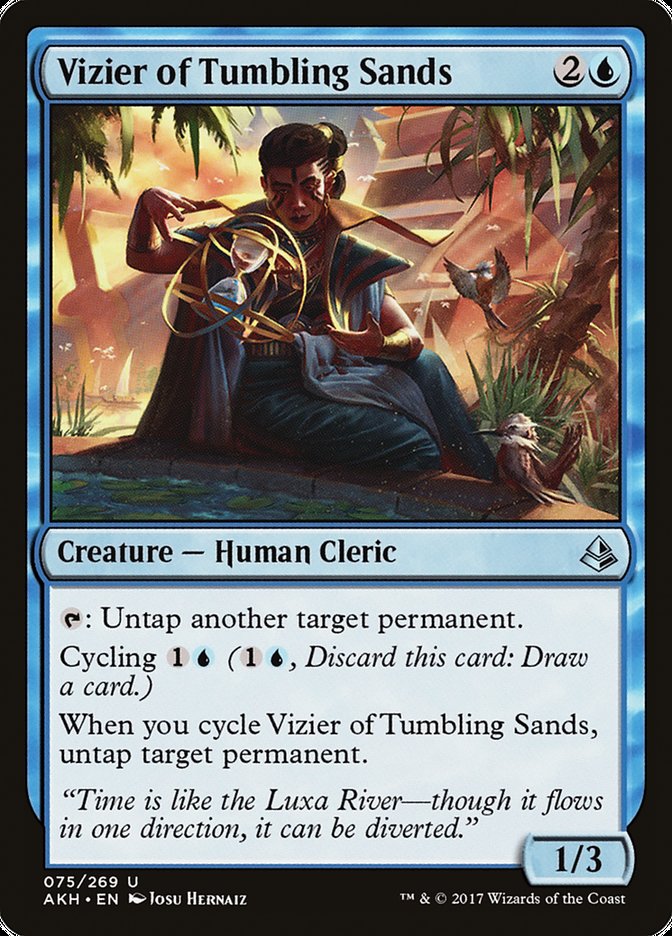 Vizier of Tumbling Sands [Amonkhet] | Dragon's Lair Comics and Fantasy Houston TX