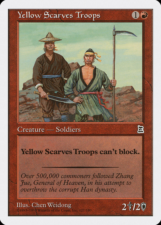 Yellow Scarves Troops [Portal Three Kingdoms] | Dragon's Lair Comics and Fantasy Houston TX