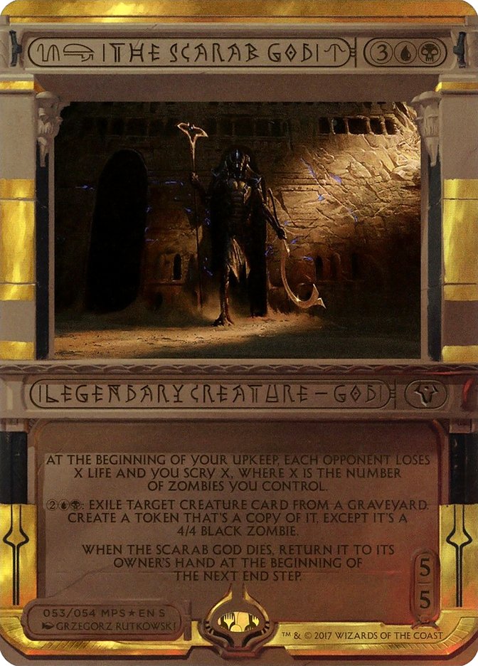 The Scarab God (Invocation) [Amonkhet Invocations] | Dragon's Lair Comics and Fantasy Houston TX