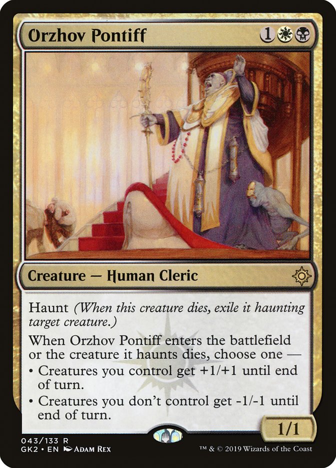 Orzhov Pontiff [Ravnica Allegiance Guild Kit] | Dragon's Lair Comics and Fantasy Houston TX