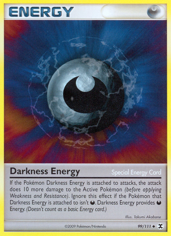 Darkness Energy (99/111) [Platinum: Rising Rivals] | Dragon's Lair Comics and Fantasy Houston TX