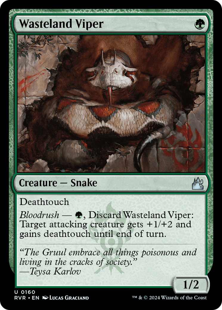 Wasteland Viper [Ravnica Remastered] | Dragon's Lair Comics and Fantasy Houston TX